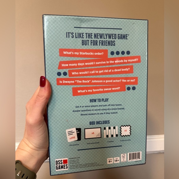 The Best Friend Game - Think You Know Your Friends? [A Party Game] NIB - Picture 2 of 2